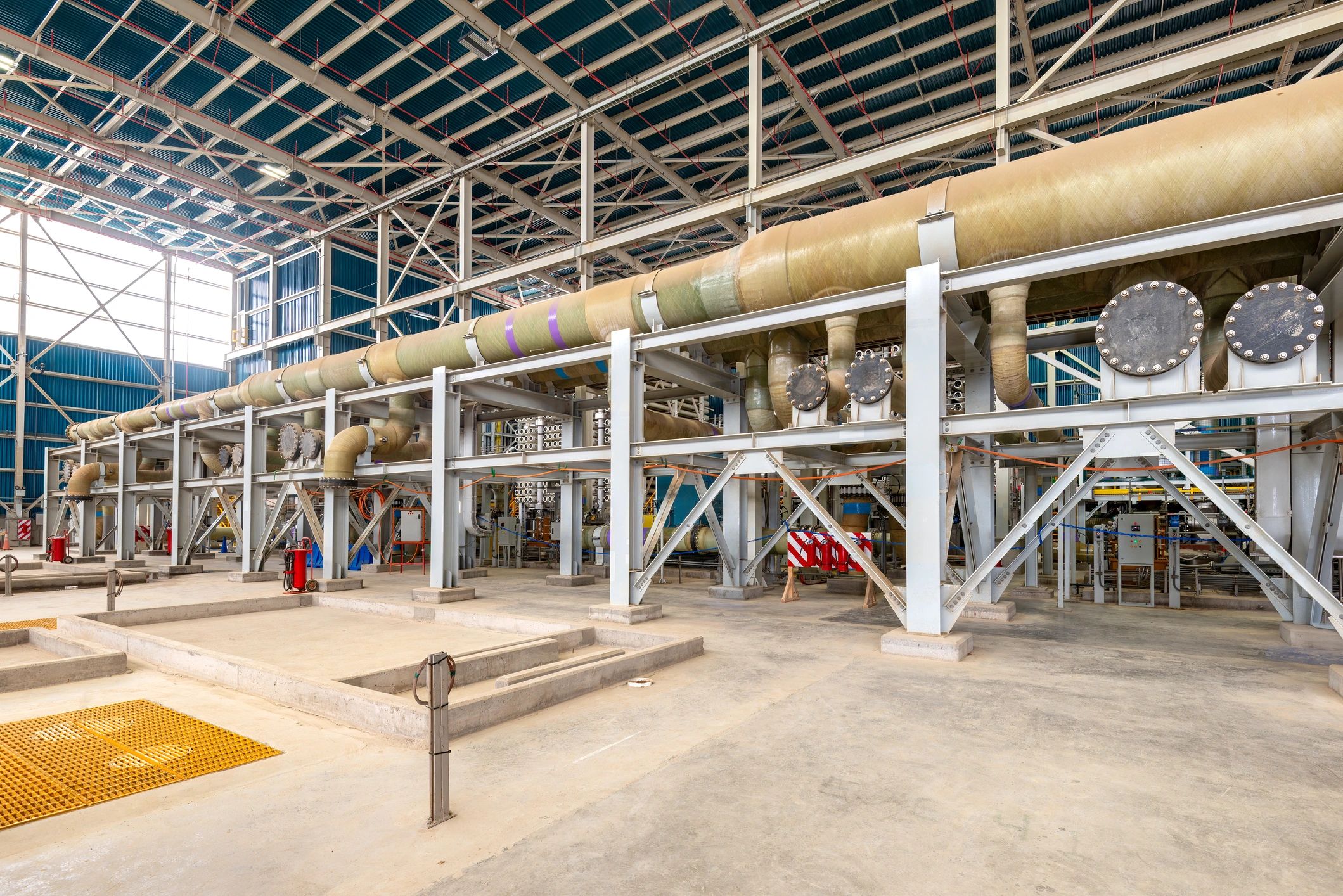 Planta industrial de ósmosis inversa para tratamiento de agua